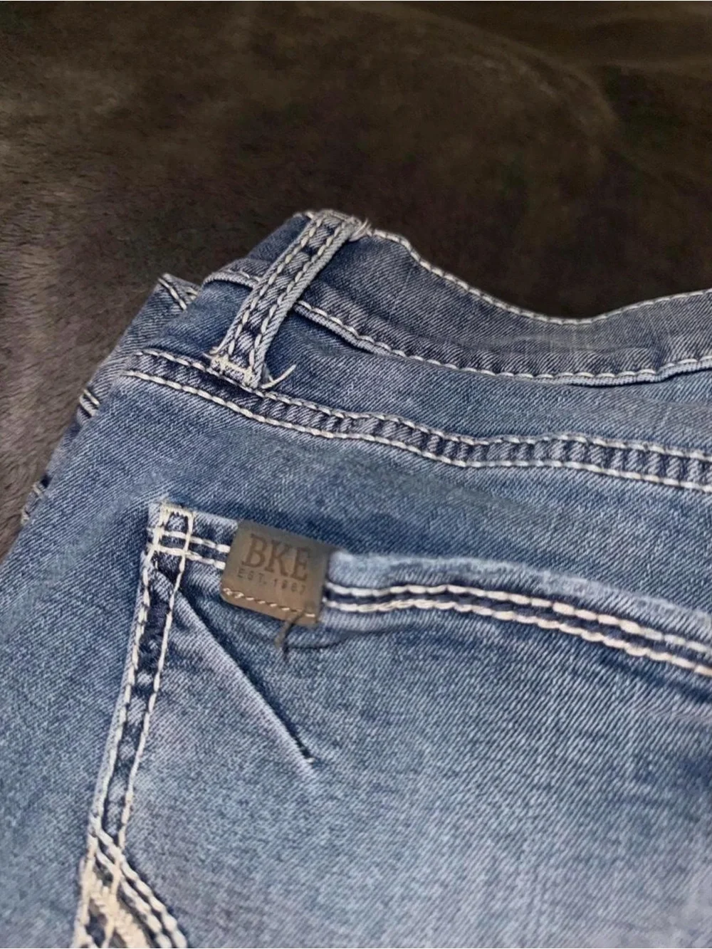 BKE Light Wash Jeans - Pale Blue